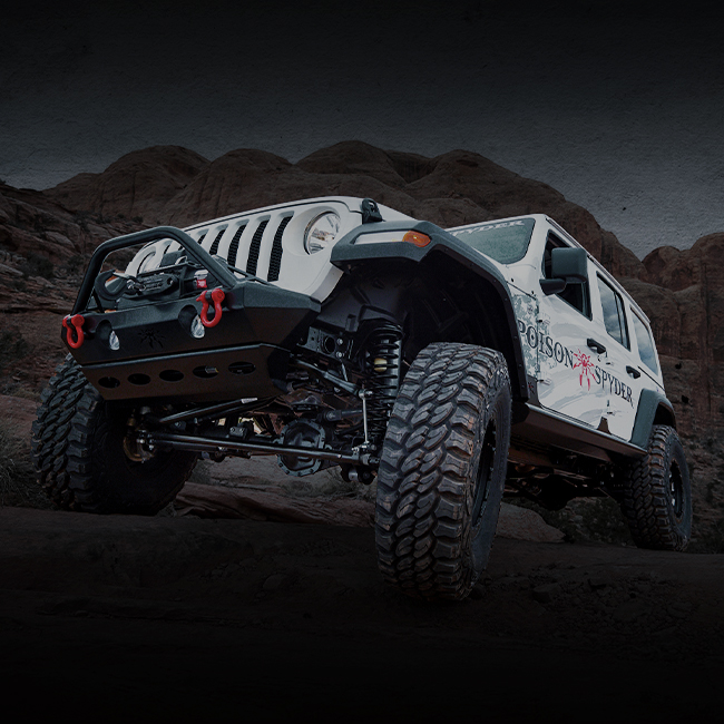 Jeep JL/JT Bruiser Front Bumper | Poison Spyder