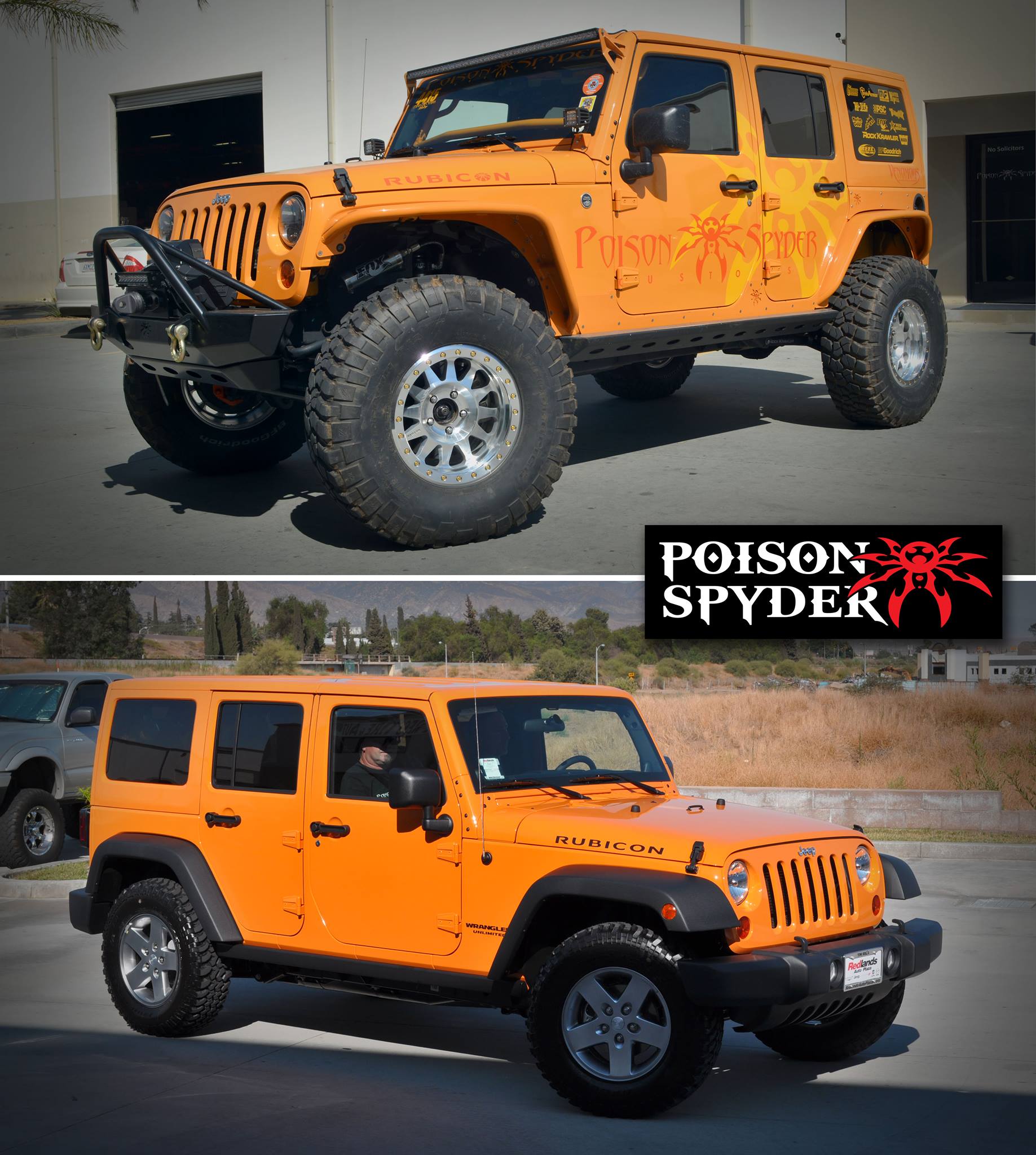 Venomous Jeep build side profile