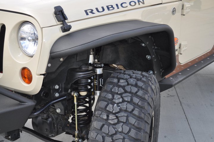 Rockett Rubicon powertrain and suspension