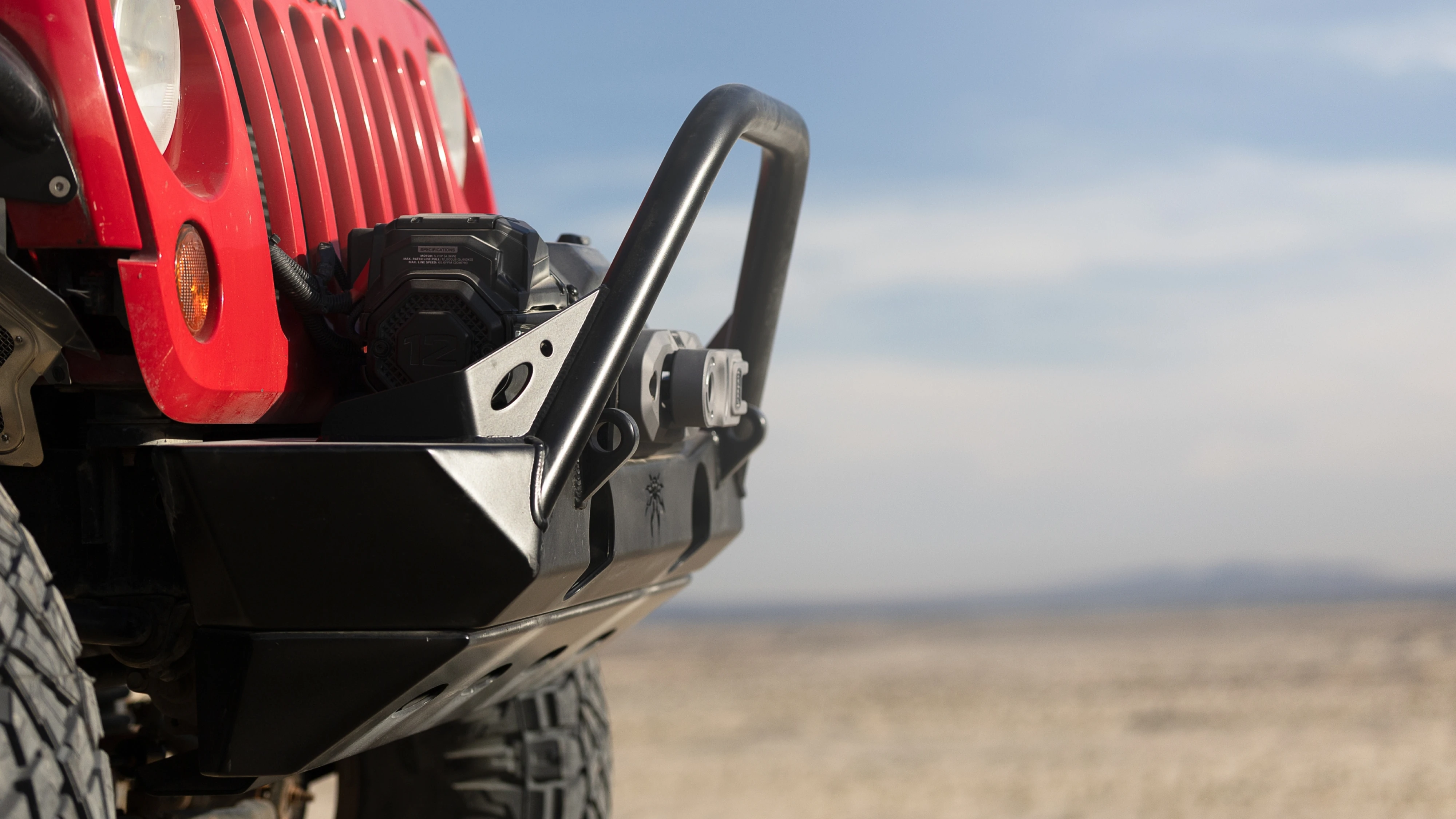 Bumper with large desolate BG