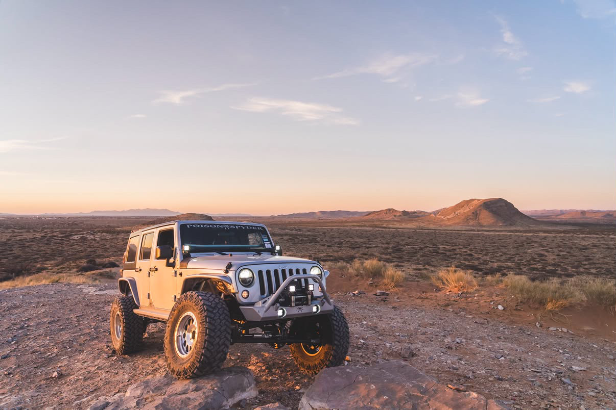 Poison Spyder Platinum Jeep Wrangler build detail