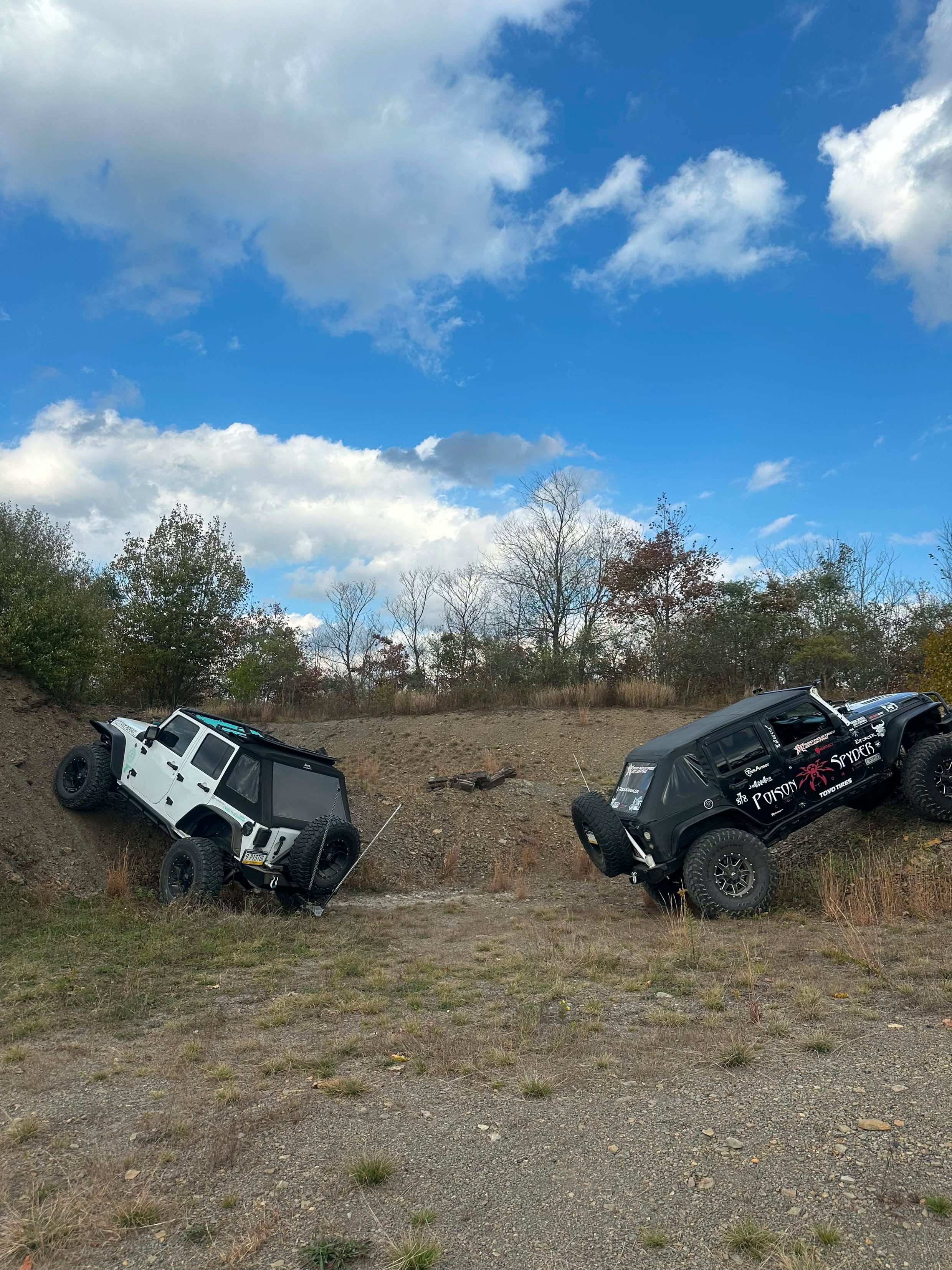 Enforcer, a Jeep Wrangler JK with Poison Spyder Brawler armor, build detail
